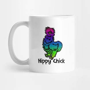 Tie dye Hippy Chick Mug